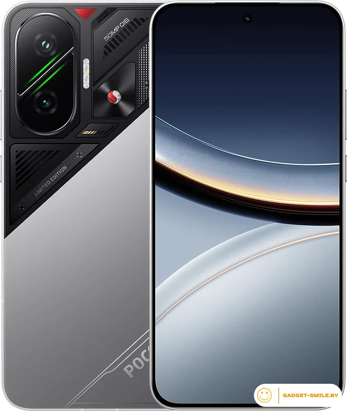 Смартфон POCO F7 12GB/512GB (серебристый)