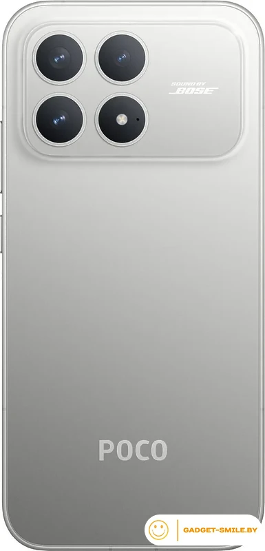 Телефон POCO F8 Pro 12GB/256GB международная версия (серебристый)