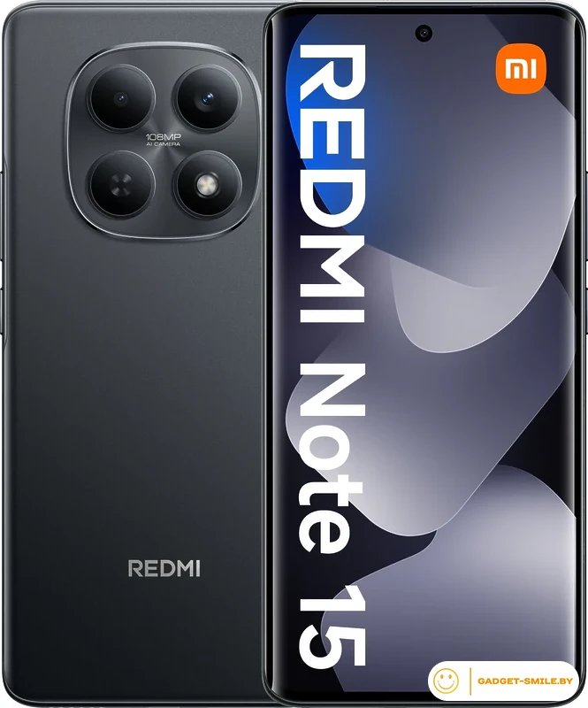 Телефон Xiaomi Redmi Note 15 6GB/128GB международная версия (черный)