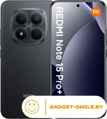 Телефон Xiaomi Redmi Note 15 Pro+ 5G 12GB/512GB международная версия (черный)