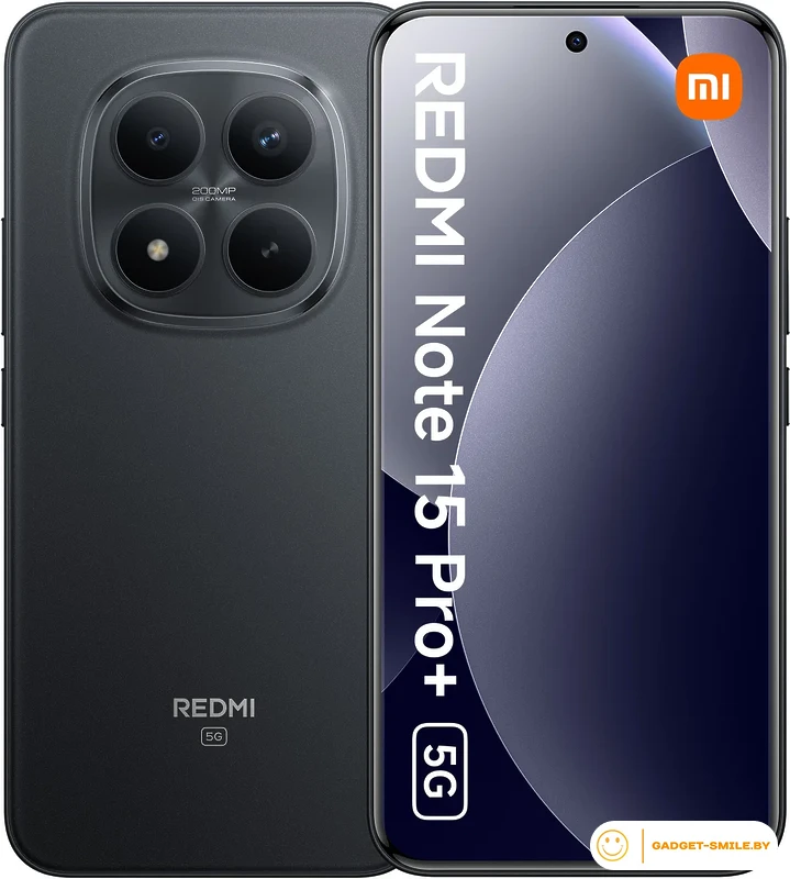 Телефон Xiaomi Redmi Note 15 Pro+ 5G 8GB/256GB международная версия (черный)