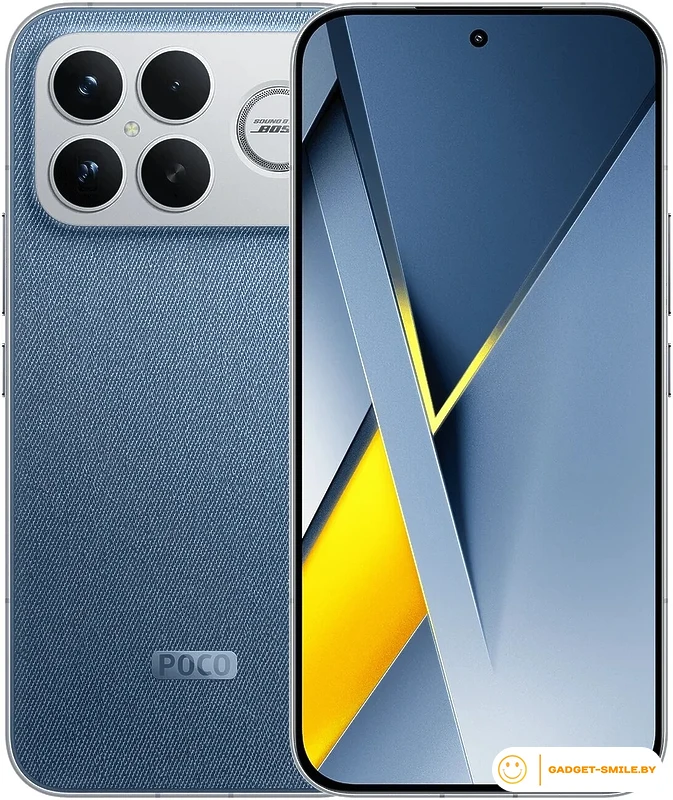 Телефон POCO F8 Ultra 16GB/512GB международная версия (синий джинс)