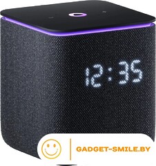 Умная колонка Яндекс Станция Миди (черный)