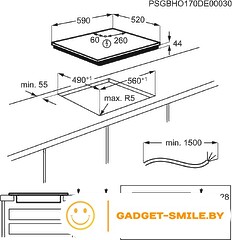 Варочная панель Electrolux EIT61443B