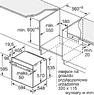 Электрический духовой шкаф Bosch Serie 4 HBA534EB3