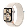 Apple Watch SE 2 (2023) GPS 40mm Starlight Aluminum Case with Starlight Sport Loop (MR9W3)