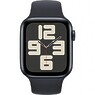 Apple Watch SE 2 (2023) GPS 44mm Midnight Aluminum Case with Midnight Sport Band - M/L (MRE93)