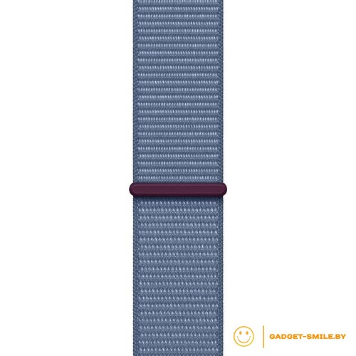 Apple Watch SE 2 (2023) GPS 44mm Silver Aluminum Case with Winter Blue Sport Loop (MREF3)