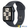 Apple Watch SE 2 (2024) GPS 40mm Midnight Aluminum Case with Midnight Sport Band - M/L (MXE93)