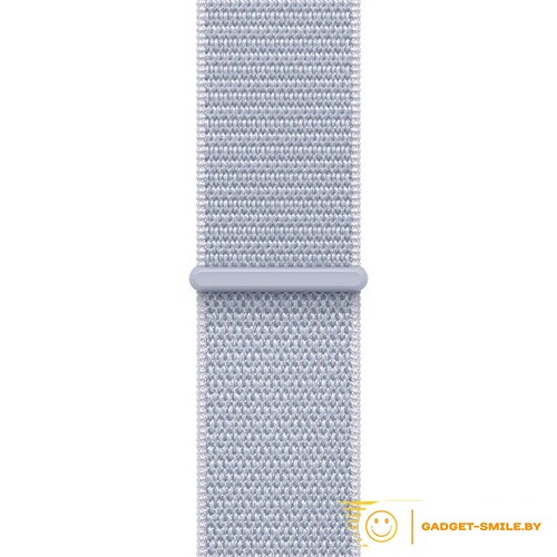 Apple Watch SE 2 (2024) GPS 40mm Silver Aluminium Case with Blue Cloud Sport Loop Band - (MXEE3)