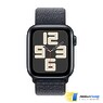 Apple Watch SE 2 (2024) GPS 44mm Midnight Aluminium Case with Ink Sport Loop Band - (MXEP3)