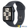 Apple Watch SE 2 (2024) GPS 44mm Midnight Aluminum Case with Midnight Sport Band - S/M (MXEJ3)