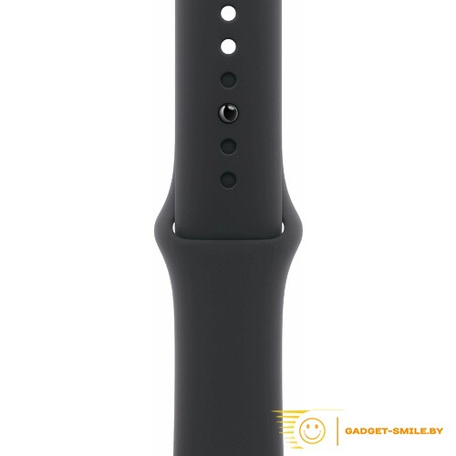 Apple Watch Series 10 GPS 42mm Jet Black Aluminum Case with Black Sport Band - S/M (MWWE3)