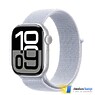 Apple Watch Series 10 GPS 42mm Silver Aluminum Case with Blue Cloud Sport Loop (MWWD3)