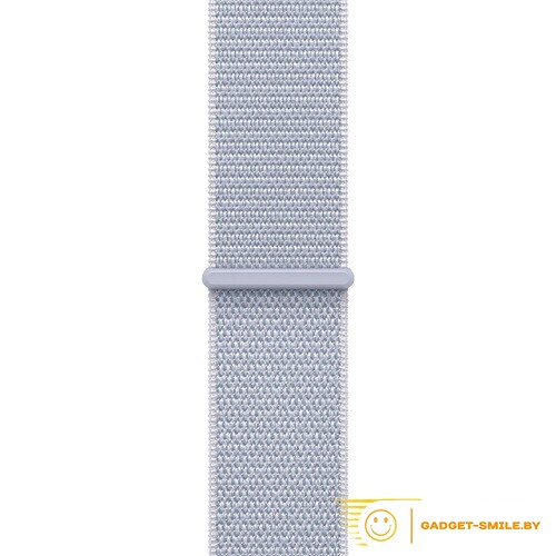 Apple Watch Series 10 GPS 42mm Silver Aluminum Case with Blue Cloud Sport Loop (MWWD3)