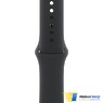 Apple Watch Series 10 GPS 46mm Jet Black Aluminum Case with Black Sport Band - S/M (MWWP3)