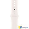 Apple Watch Series 10 GPS 46mm Rose Gold Aluminum Case with Light Blush Sport Band - S/M (MWWT3)