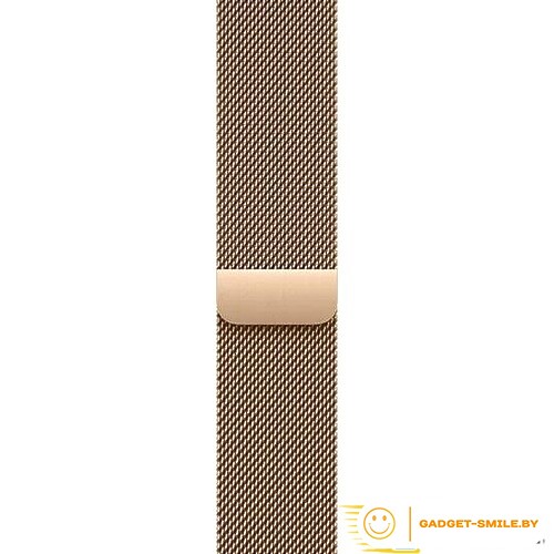 Apple Watch Series 10 GPS + Cellular 46mm Gold Titanium Case with Gold Milanese Loop - S/M (MC7T4)