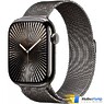 Apple Watch Series 10 GPS + Cellular 46mm Slate Titanium Case with Slate Milanese Loop - S/M (MC7R4)