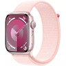 Apple Watch Series 9 GPS 41mm Pink Aluminum Case with Light Pink Sport Loop (MR953)