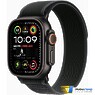 Apple Watch Ultra 2 2024 GPS + Cellular 49mm Black Titanium Case with Black Trail Loop - S/M (MX4U3)