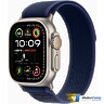 Apple Watch Ultra 2 2024 GPS + Cellular 49mm Natural Titanium Case with Blue Trail Loop - S/M (MX4J3)