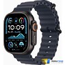 Apple Watch Ultra 2 2024 GPS + Cellular 49mm Black Titanium Case with Navy Ocean Band (MYPA3)