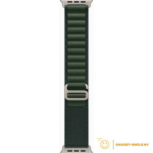 Apple Watch Ultra 2 2024 GPS + Cellular 49mm Natural Titanium Case with Dark Green Alpine Loop - S (MXMU3)