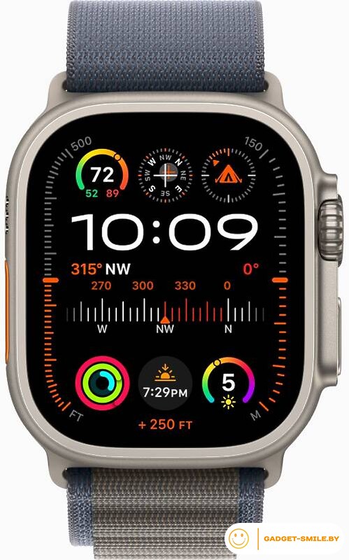 Apple Watch Ultra 2 GPS + Cellular 49мм Titanium Case with Blue Alpine Loop