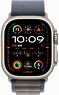 Apple Watch Ultra 2 GPS + Cellular 49мм Titanium Case with Blue Alpine Loop