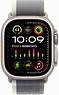 Apple Watch Ultra 2 GPS + Cellular 49мм Titanium Case with Green/Gray Trail Loop