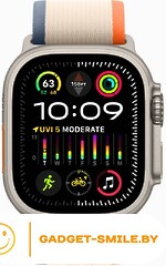 Apple Watch Ultra 2 GPS + Cellular 49мм Titanium Case with Orange/Beige Trail Loop