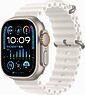 Apple Watch Ultra 2 GPS + Cellular 49мм Titanium Case with White Ocean Band (One Size)