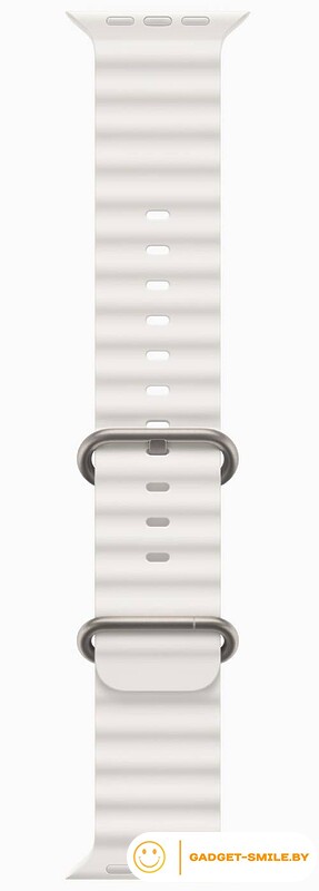 Apple Watch Ultra 2 GPS + Cellular 49мм Titanium Case with White Ocean Band (One Size)