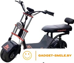 Электроскутер Kugoo C2 15AH, 1000W, 48V Черный