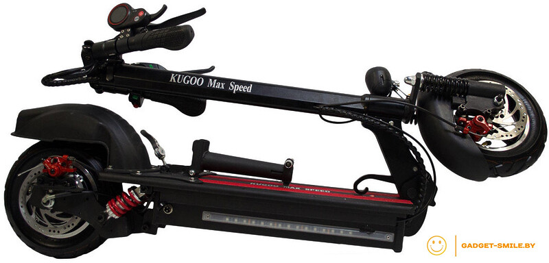 Электросамокат KUGOO Max Speed 11 Ah Черный