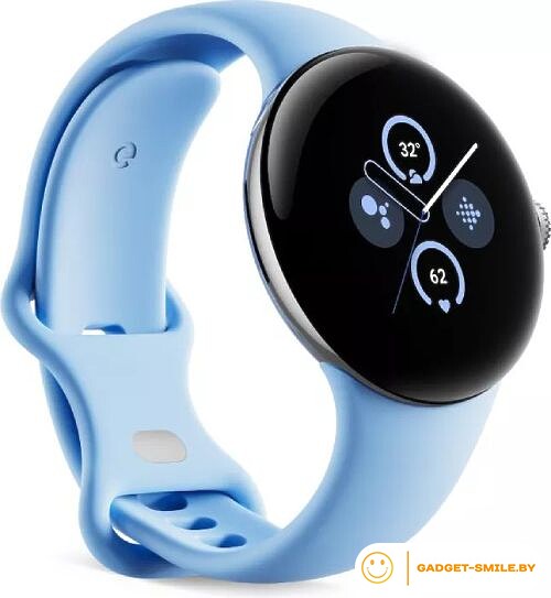 Google Pixel Watch 2 (глянцевый серебристый/залив)