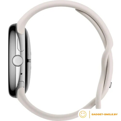Google Pixel Watch 3 41мм Глянцевый серебристый / фарфор (Polished Silver / Porcelain)