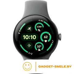 Google Pixel Watch 3 LTE 45мм Матовый серый / лесной орех (Matte Hazel / Hazel)