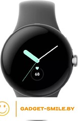 Google Pixel Watch (глянцевый серебристый/угольный)
