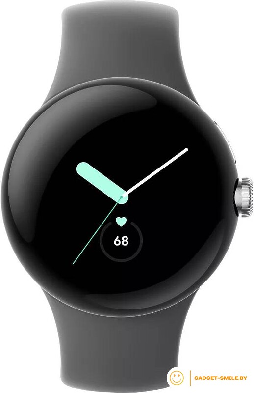 Google Pixel Watch (глянцевый серебристый/угольный)