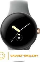 Google Pixel Watch (золотистый шампань/ореховый)