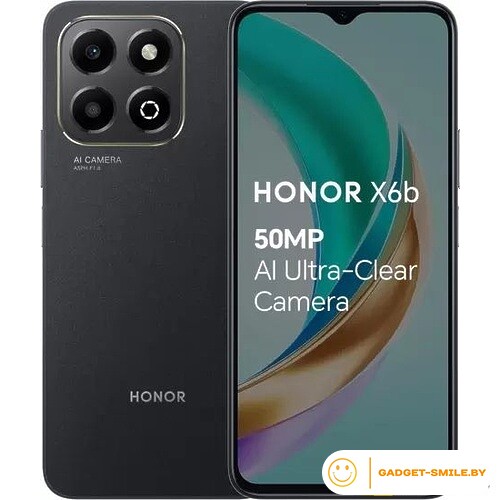 HONOR X6b 6/128Gb Полуночный черный