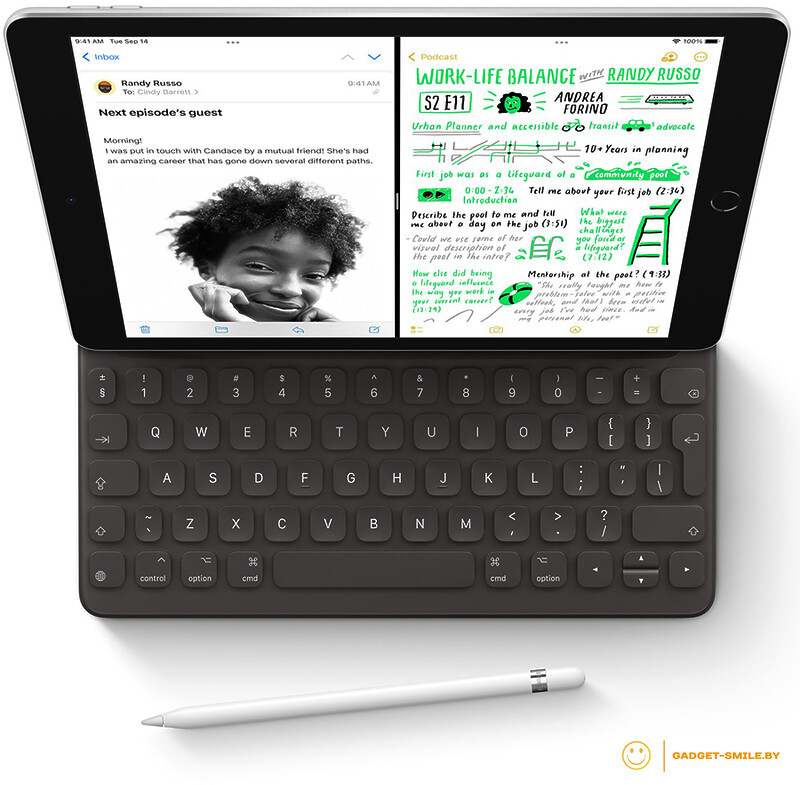 Планшет Apple iPad 10.2 2021 256GB Wi-Fi Серебристый