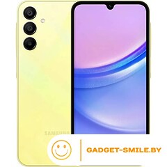 Samsung Galaxy A15 4/128GB Желтый (Personality Yellow)