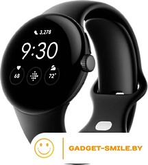 Google Pixel Watch (матовый черный/обсидиан)