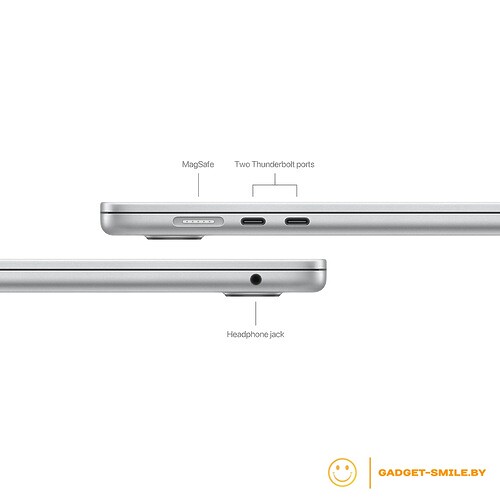 Apple Macbook Air 13 M3 8/256Gb 2024 MRXQ3 Серебристый