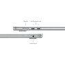 Apple Macbook Air 13 M3 8/256Gb 2024 MRXQ3 Серебристый