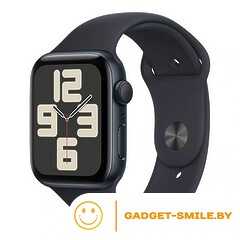 Apple Watch SE 2 (2023) GPS 40mm Midnight Aluminum Case with Midnight Sport Band - M/L (MR9Y3)