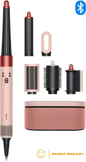 Фен-стайлер Dyson Airwrap Complete Long HS08 i.d. (с переходником на евровилку, розовый канзан)
